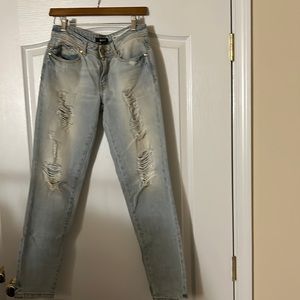 Just Cavalli distress jeans size 27